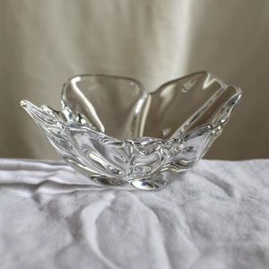 Royal Copenhagen Natura Freeform Crystal Bowl